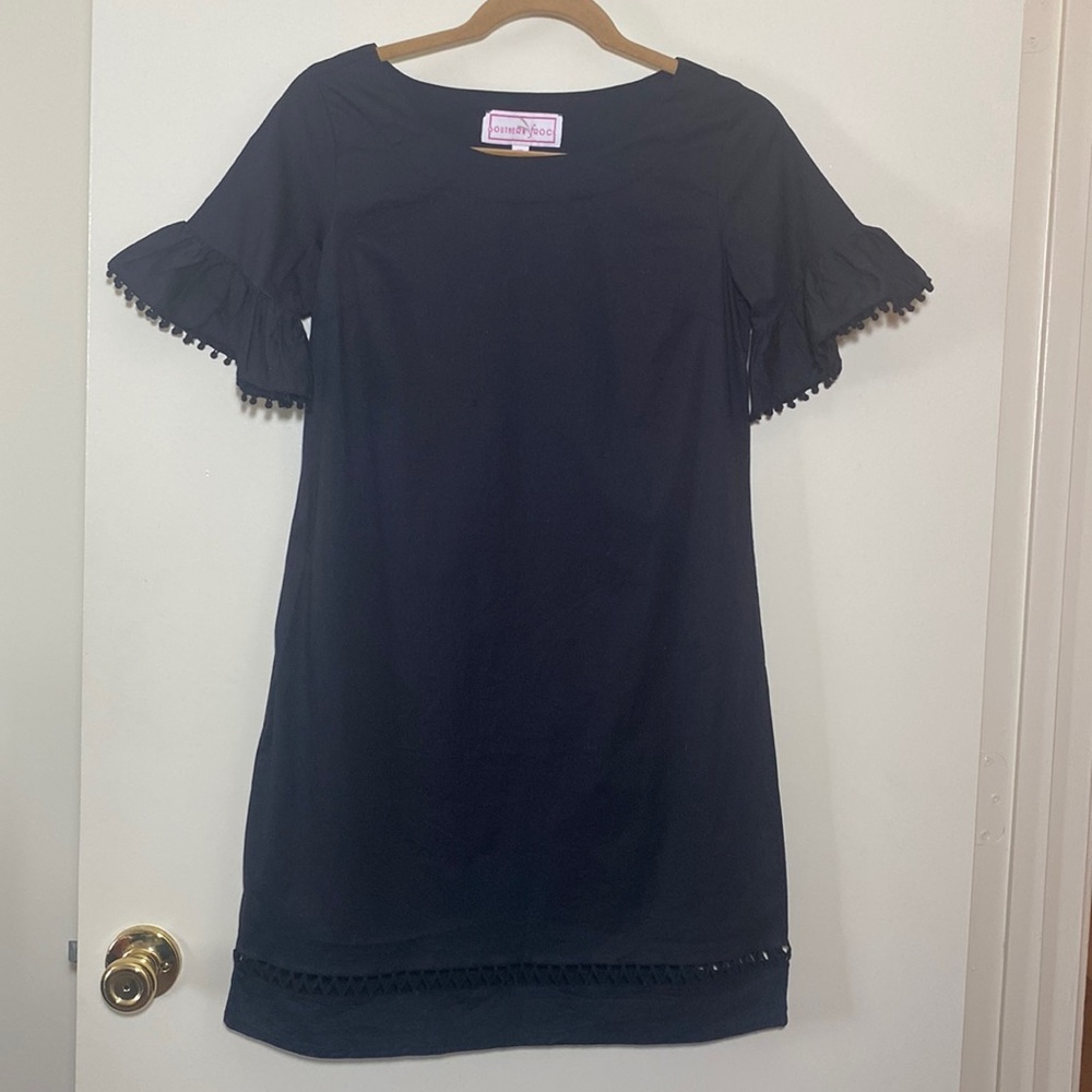 Southern Frock Pom Sleeve Dress